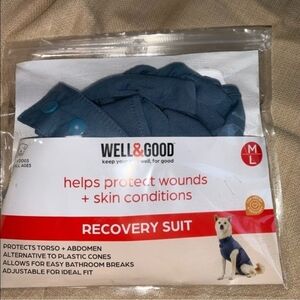 Dog Recovery Suit – Cone Alternative – Size M/L